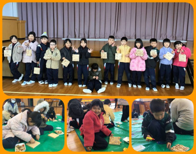 1118 木工クラフト（低学年）②