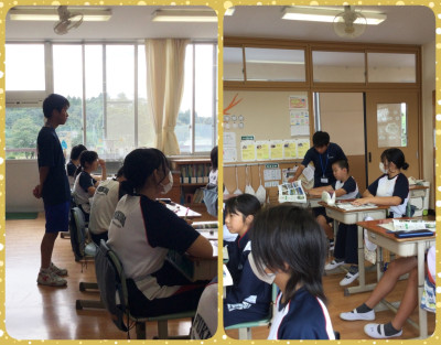 0925 尚英中学校 職場体験①