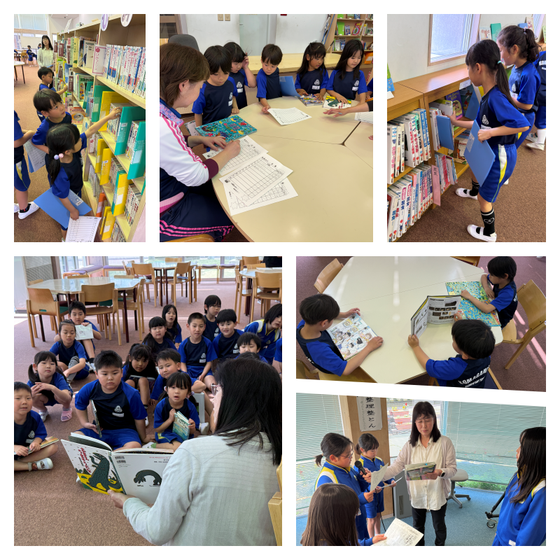 読書活動（田村先生）