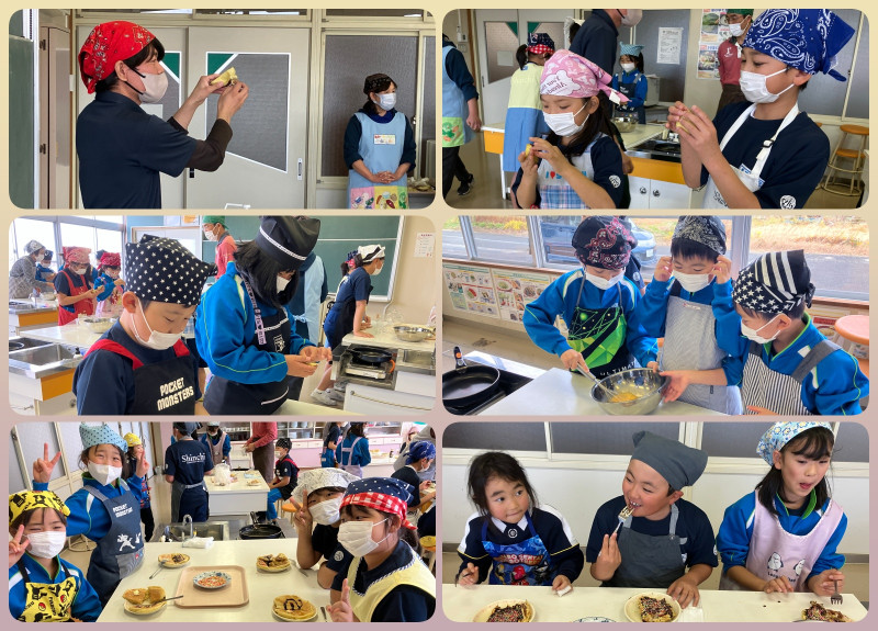 20251126_さつまいもパンケーキ（３年生）