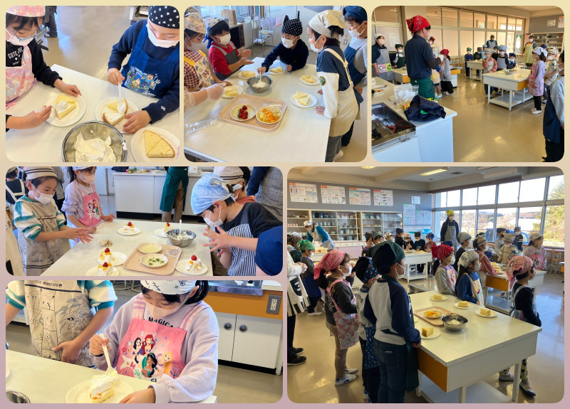 20251211_クリスマスケーキ作り（１年生）